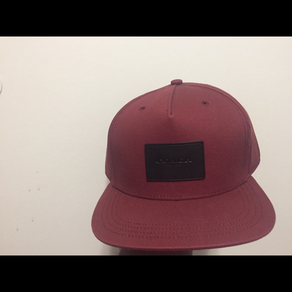 Burgundy Coach Hat